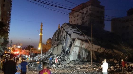 القوات الإسرائيلية تواصل استهداف الأبراج المدنية في قطاع غزة