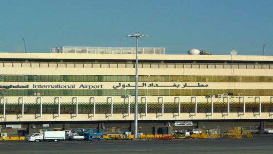 قصف صاروخي على مطار بغداد الدولي