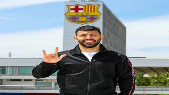 بعد غياب 10 سنوات.. أجويرو يعود إلى إسبانيا من بوابة كتالونيا