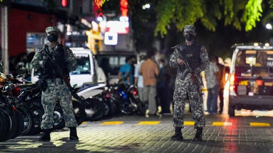 إصابة رئيس المالديف السابق في انفجار أمام منزله
